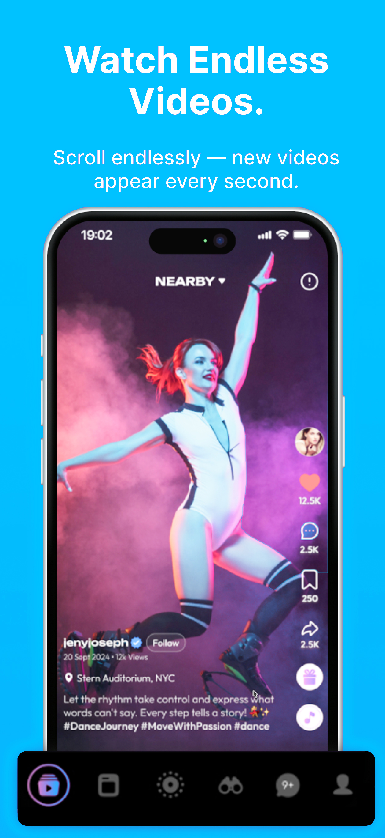 Endless Video Feed
